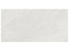 Nord Lithium matte porcelain tile with a light grey stone style, for floors and walls. In a 24x48" size.