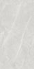 Pulpis Mist polished porcelain tile with a light grey pulpis marble design, for floors and walls. In a 24x48" size.