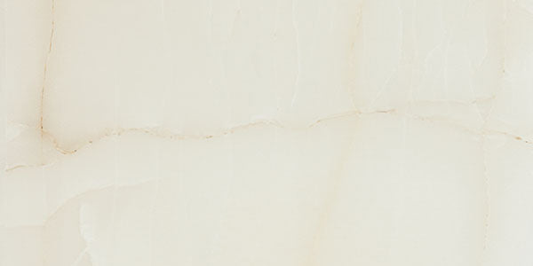 Roma polished porcelain tile with a beige marble design, for floors and walls. Made in Spain, in a 12x24" size.