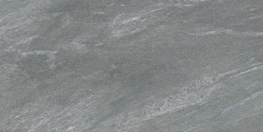 Safari Grafitto matte porcelain tile with a stone design, for floors and walls. Made in Spain, in a 12x24" size.