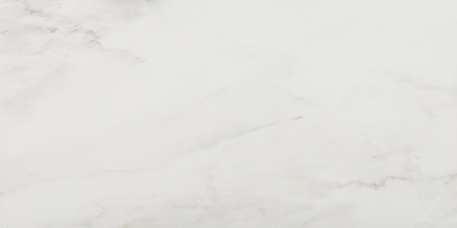 Snow polished porcelain tile with a white marble design, for floors and walls. Made in Spain, in a 12x24" size.