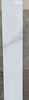 Statuario Calacatta marble style porcelain shower jamb in a 6x94.5" size.