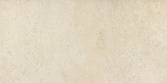 Stonework White matte porcelain tile with a stone design, for floors and walls. Made in Italy, in a 12x24" size.