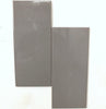Taupe glossy ceramic subway tile for walls. In a 4.5x10" size.