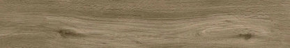 Travekheart Taupe matte porcelain tile with a wood design, for floors and walls. Made in Italy, in a 6x36" size.