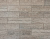 Travertino travertine style beige matte ceramic subway tile. Made in Spain, in a 3x12" size.