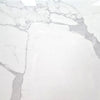 Verona Blanco polished porcelain tile with a white marble design, for floors and walls. In a 24x24" size.