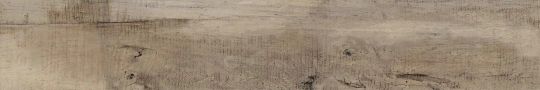 Vintage Taupe matte porcelain tile with a wood design, for floors and walls. Made in Italy, in a 8x48" size.